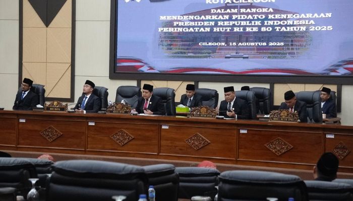 DPRD Kota Cilegon Gelar Paripurna Istimewa Simak Pidato Kenegaraan Presiden RI